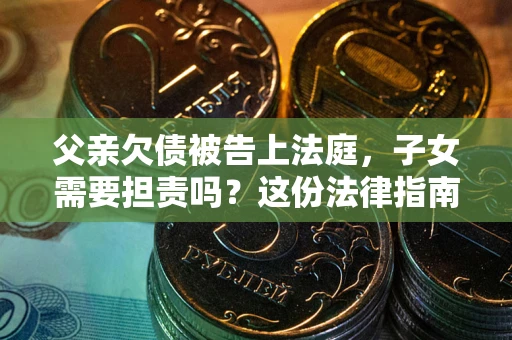 武汉父亲欠债被告上法庭，子女需要担责吗？这份法律指南必须看完