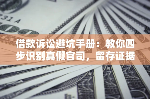 武汉借款诉讼避坑手册：教你四步识别真假官司，留存证据不踩雷