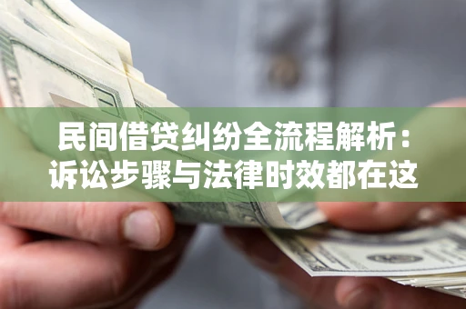 武汉民间借贷纠纷全流程解析：诉讼步骤与法律时效都在这儿了