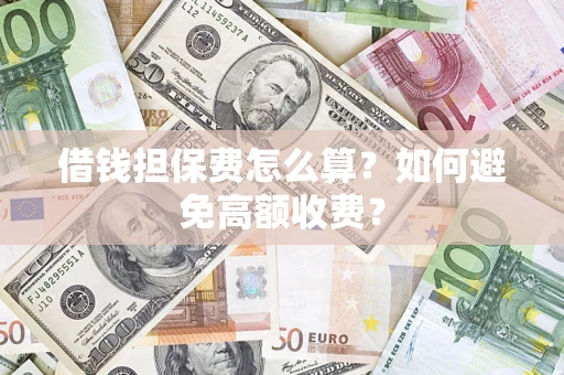 武汉借钱担保费怎么算？如何避免高额收费？