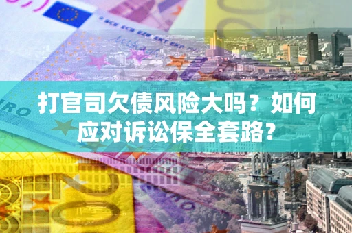 武汉打官司欠债风险大吗？如何应对诉讼保全套路？